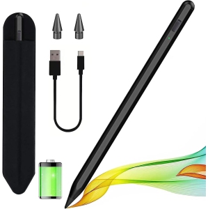Stylus Pen for iPad 9th Gen, 10th Gen, iPad Pencil for iPad(2018-2022), iPad Air 3/4/5, iPad Mini 5/6th, iPad 6/7/8th, Pad Pro11/iPad Pro12.9 3/4/5/6th Gen, Black