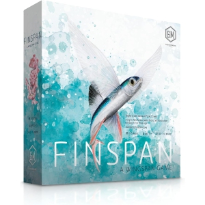 Stonemaier Games: Finspan - A Wingspan Game by David Gordon & Michael O’Connell | A Relaxing Strategy Board Game About Collecting Fish for Adults and Family | 1-5 Players, 60 Mins,