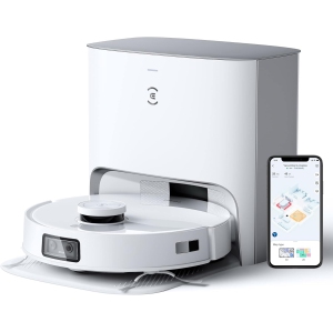 ECOVACS DEEBOT T10 Plus Robot Vacuum & Mop for Hard Floors with Auto-Emptying Dock, 3000Pa, AIVI 3.0 Obstacle Avoidance, 3D Mapping