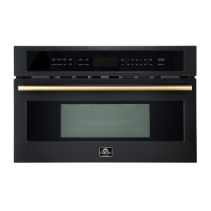 Forno Oliena Espresso Black 30 Inch 1750 Watt Compact Oven & 1000 Watt Microwave, 1.6 cu. ft.