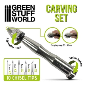 Green Stuff World Hobby Carving Set New