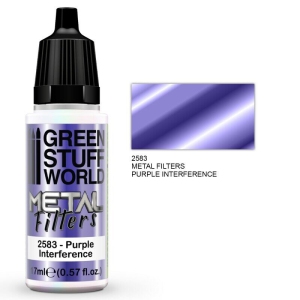 Green Stuff World Metallics Metal Filters - Purple Interference