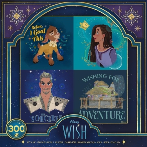 Ceaco - Disney - Wish - Collage - 300 Oversized Piece Jigsaw Puzzle