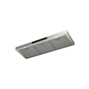 CAN - 1450 Turbo Built-in Smart Hood | Powerful Kitchen Chimney with Tempered Glass, Touch Controls & Remote | Quiet Ventilation & Energy-Efficient LED Lighting, Stainless Steel