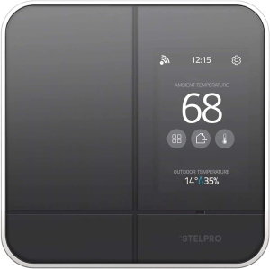 Stelpro Maestro SMC402AD Wi-Fi Smart Controller Thermostat Black for 120V / 208V / 240V Electric Heating Devices Baseboards, Convectors and Fan Heaters