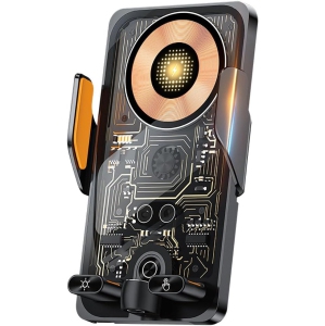 Car Air Vent Cell Phone Holder Sensor Closure Navigation Holder 360° Rotating Holder, Black