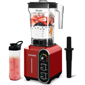 CRANDDI 1800W High-Speed Blender – Powerful, Large & Easy to Clean!