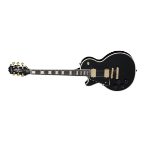 Epiphone Les Paul Custom Electric Guitar with Gigbag - Ebony (Left Handed)