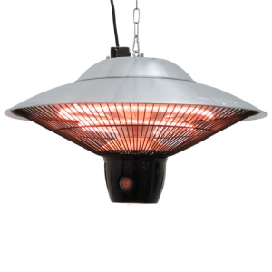Westinghouse Hanging Infrared Patio Heater - 5100 BTU - Black