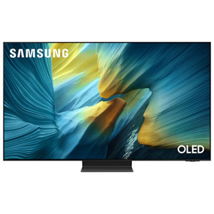 Samsung 55" S95F Series 4K UHD OLED HDR Pro 120Hz Tizen Smart TV (QN55S95FAFXZC) - 2025 - Great for Movies & Gaming