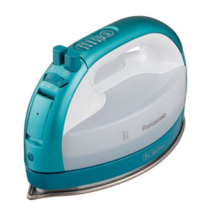 Panasonic Cordless Iron with Stainless Steel Soleplate (NIQL1000G) - Teal