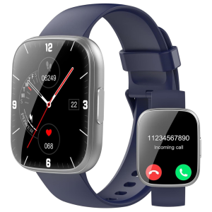 Prime Made 45mm Fitness Tracker with Heart Rate Monitor and Multi-Sport Mode