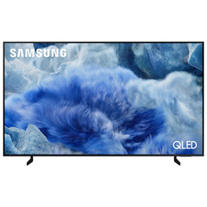 Samsung 55 po Q8F Série 4K UHD HDR QLED 120Hz Motion Xcelerator 144Hz Tizen Téléviseur Intelligent (QN55Q8FAAFXZC) - 2025 - Idéal pour le jeu et le streaming