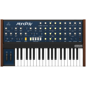 Behringer MonoPoly Analog 4-Voice Polyphonic Synthesizer