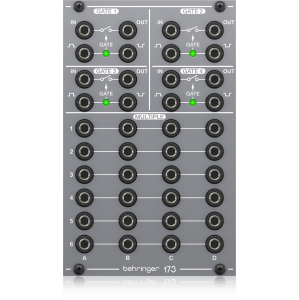 Behringer 173 Quad Gate/Multiples Module for Eurorack