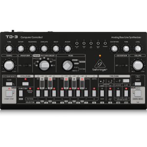 Behringer TD-3-BK Analog Bass Line Synthesizer - Black