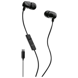 Skullcandy JIB In-Ear Earbuds with USB-C Connector - True Black
