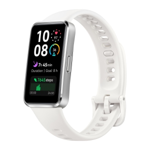 Huawei Bande 10 Bande intelligente avec moniteur de fréquence cardiaque & Suivi du sommeil – imperméable – blanc