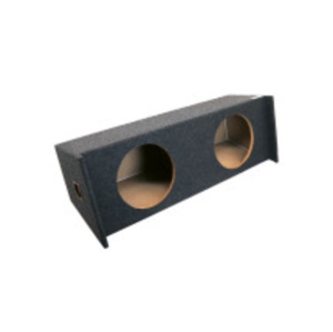 Atrend A122-12CPV Dual 12” Vented Down Firing Subwoofer Enclosure with Universal Fit for Select SUV Vehicles