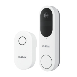 Reolink Wireless 2K Battery Video Doorbell Camera with Chime, 2.4/5 GHz WiFi, Person/Vehicle/Package Detection