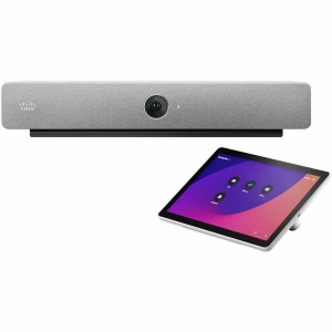 Cisco Webex Room Bar (First Light Color) with Table-stand Room Navigator (CS-BAR-T-K9)