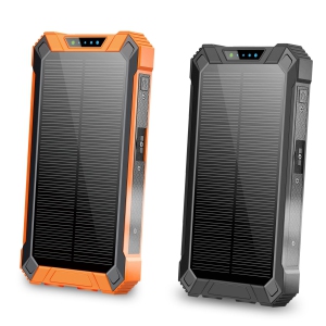 20,000mAh Power Bank- Convenient 4 Built-in Cables & Wireless Charging (2 Pack Combo)