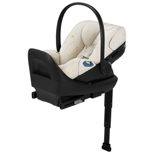 Cybex Cloud G Lux Comfort Extend Rear-facing Infant Car Seat - Seashell Beige