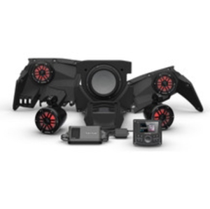 Rockford Fosgate X317-STG4 PMX-2 Speaker, Subwoofer & Rear Speaker Kit for Select X3 Models