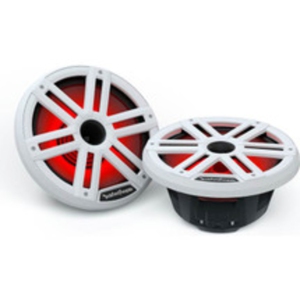 Rockford Fosgate M2-10H M2 Series 10" Colour-Optix marine speakers with horn tweeter - White