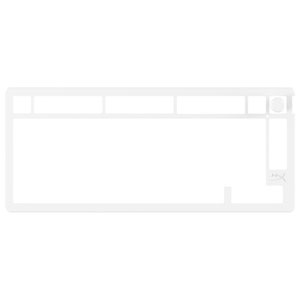 HyperX Alloy Rise 75 Top Plate & Knob - White