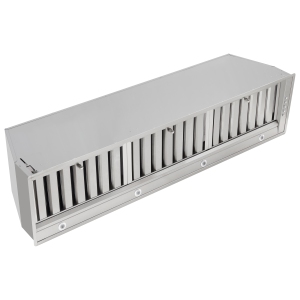Forno Frassanito 48-Inch Recessed Range Hood, Stainless Steel Baffle Filters, LED Lighting