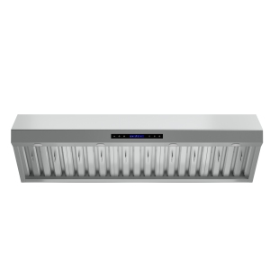 Forno Palazzo 60-Inch Wall Mounted Range Hood, Stainless Steel, Heavy Duty Baffle Filters, Remote Control