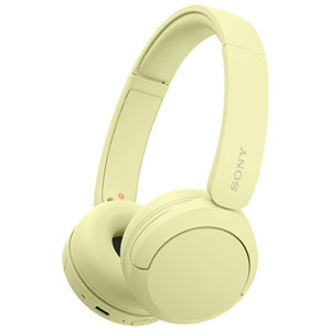 Sony WH-CH520 On-Ear Bluetooth Headphones w/ Microphone - Yellow