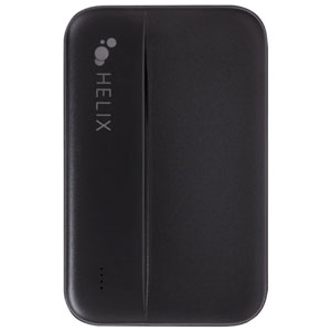 Helix 5000 mAh Dual USB/USB-C Power Bank - Black