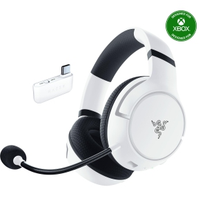 Razer Kaira HyperSpeed Wireless Gaming Headset for Xbox Series X|S, Xbox One, PC: TriForce 50mm Drivers - HyperClear Cardioid Mic - Low Latency Bluetooth - Up to 30 Hour Battery Li