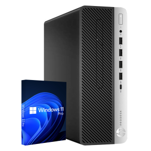 HP ProDesk PC Win 11Pro　 8G_ SSD_512GB Refurbished (Good) - Hp ProDesk SFF Windows 11 Pro Desktop