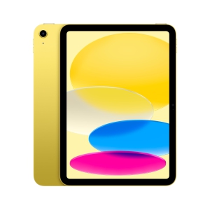 Apple iPad 11-inch: A16 chip, 11-inch Model, Liquid Retina Display, 128GB, Wi-Fi 6, 12MP Front/12MP Back Camera, Touch ID - Yellow