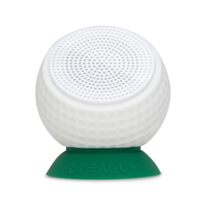Speaqua - Barnacle Pro 2.0 Portable Waterproof Bluetooth Speaker with Built in Storage (2,000 songs) - Golf Model