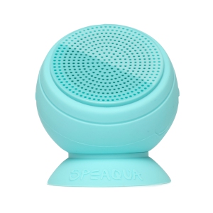Speaqua - Barnacle Pro 2.0 Portable Waterproof Bluetooth Speaker with Built in Storage (2,000 songs) - Sea Glass