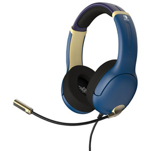 PDP Airlite Gaming Headset for Xbox Series X|S / Xbox One / PC / PS4 / PS5 / Nintendo Switch - Brave Blue