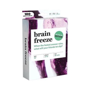 Dyce Games Brain Freeze (Tuck Box) 3-10 players, ages 17+, 25 minutes