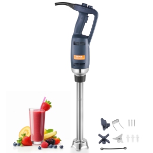 VEVOR Commercial Immersion Blender, 350W Heavy Duty Hand Mixer, 20 inch Stepless Variable Speed Mixer with Stainless Steel Blade, Multi-Purpose Portable Mixer for Soup, Sauces