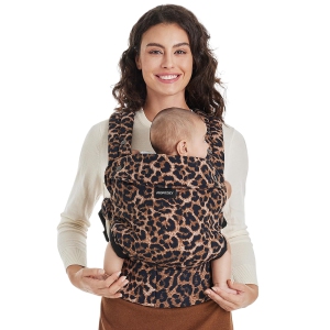 Porte-bébé Momcozy - Porte-bébé ergonomique, confortable et léger pour 7-44lbs, facile à enfiler, idéal pour les parents mains libres, soutien lombaire amélioré