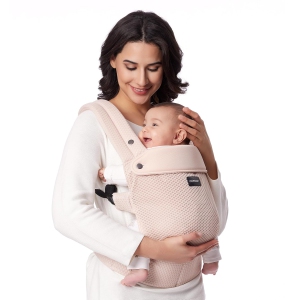 Porte-bébé Momcozy - Porte-bébé ergonomique, confortable et léger pour 7-44lbs, facile à enfiler, idéal pour les parents mains libres, soutien lombaire amélioré