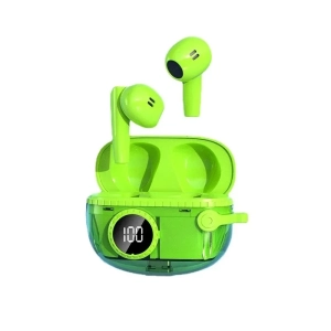 Low Latency Earbuds Hands-Free Audio Bluetooth In-Ear Headphones TWS Gaming Headset Green