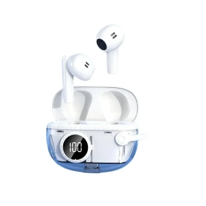 Low Latency Earbuds Hands-Free Audio Bluetooth In-Ear Headphones TWS Gaming Headset White