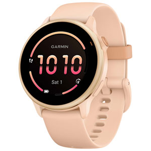 Garmin vívoactive 6 Active AMOLED 42mm Bluetooth Fitness GPS Smartwatch - Pink Dawn
