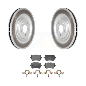 Rear Coat Brake Rotor Semi-Metallic Pad Kit For Audi Q7 Q8 e-tron Quattro SQ8 Sportback S KGF-103324