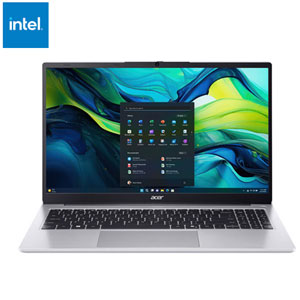 Acer Aspire Lite 15.6" Laptop - Intel N4500 - 4GB DDR4 - 128GB eMMC - Windows 11 S - Silver - Includes 1 Year of Microsoft 365