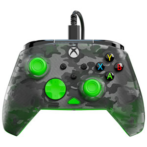 Turtle Beach Rematch Core Wired Controller for XBOX Series X|S / XBOX One - Ghost Black Camo/Green